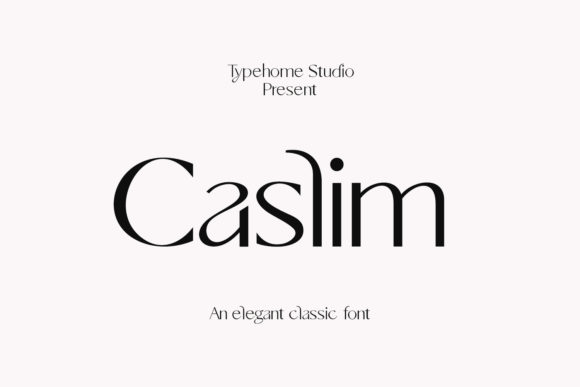 Caslim: The Elegant Sans Serif Font for Modern Brands