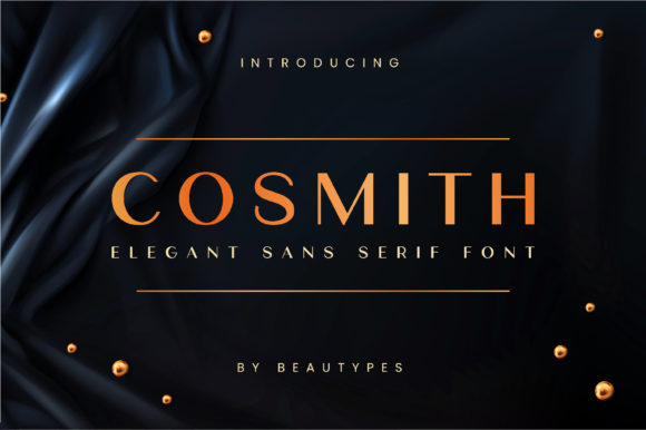 Cosmith: The Elegant Duo Font for Branding