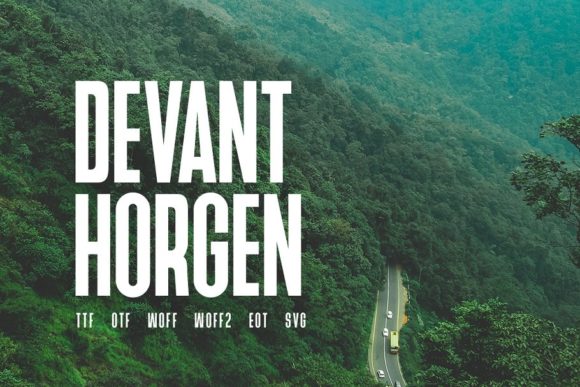 Devant Horgen: A Minimal Sans Serif Font Review