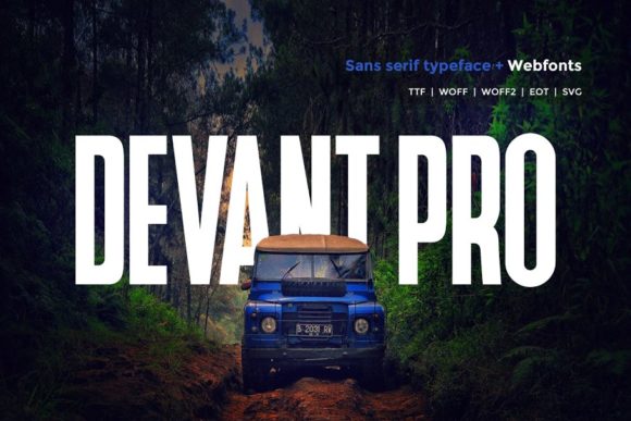 Devant Pro: A Minimal Sans Serif for Modern Editorial