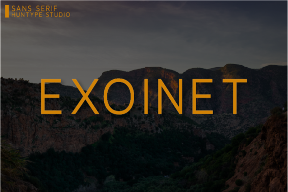 Exoinet: A Versatile Sans Serif Font for Makers