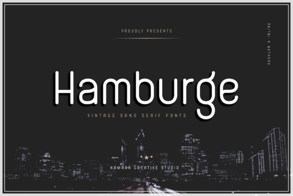 Hamburge: A Clean Sans Serif Font for Web Design
