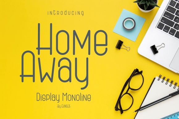 Home Away: A Clean Sans Serif Font for Business
