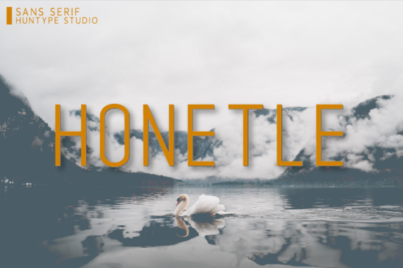 Honetle: A Versatile Sans Serif for Modern Branding