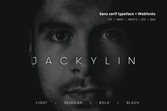 Jackylin: A Minimal Sans Serif Font for Editorial Design