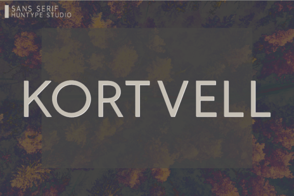 Kortvell: A Natural Sans Serif Font for Editorial Design