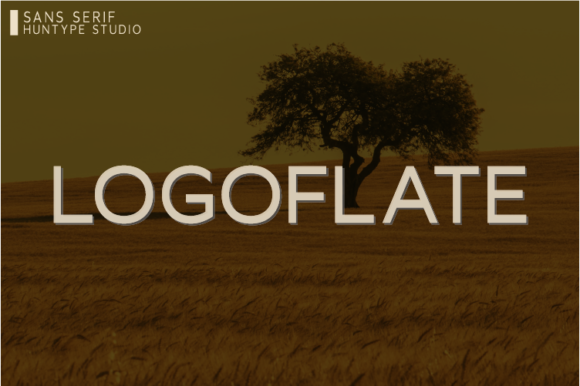 Logoflate: The Authentic Sans Serif Font for Campaigns