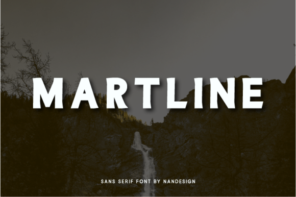 Martline: A Bold Sans Serif Font for Modern Brands