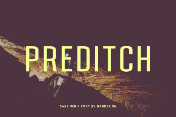 Preditch: A Friendly Sans Serif Font for Editorial Design