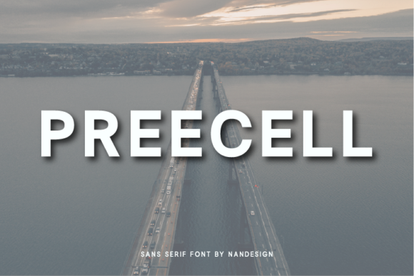 Preecell Font: Clean Sans Serif for Campaigns
