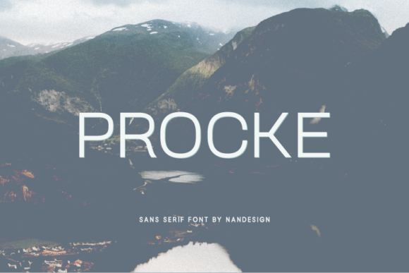 Procke: A Stunning Sans Serif Font for Editorial Design