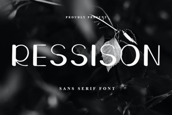 Ressison: The Bold Sans Serif Font for Crafters