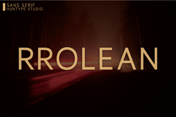 Rrolean: The Clean Sans Serif Font for Modern Brands