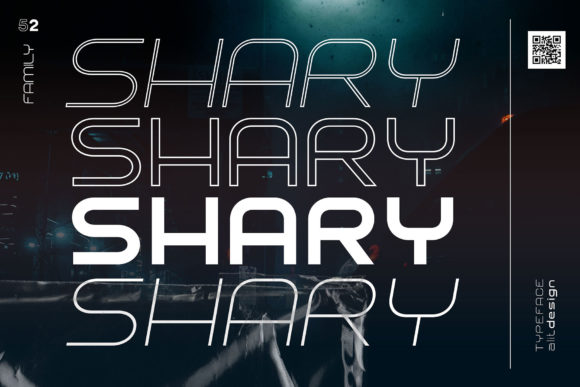 Shary: A Modern Sans Serif Font for Bold Brands