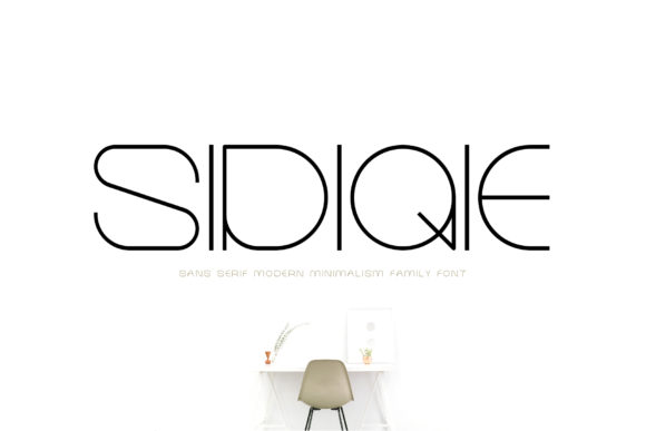 Sidiqie Family: A Modern Sans Serif for Web Design