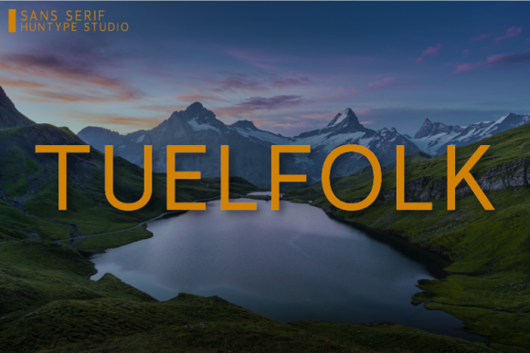 Tuelfolk: A Versatile Sans Serif Font for Small Business